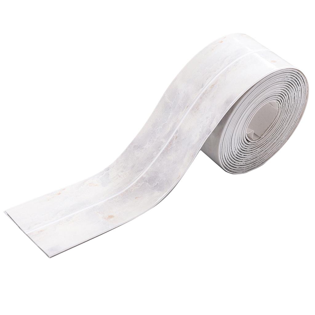 Waterproof Sealing Tapes Bathtub Caulk Strip Self Adhesive Waterproof Sealing Tape Edge Protector for Kitchen Countertop, Sink, Bathturb, Toilet