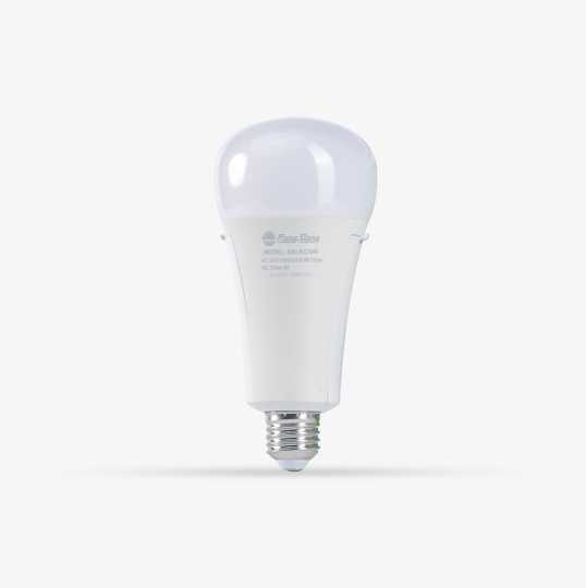 Đèn LED Bulb lưu điện, tích điện Rạng Đông Model: A80.KC/9W, tích điện, có quai treo, tiện lợi mang đi du lịch