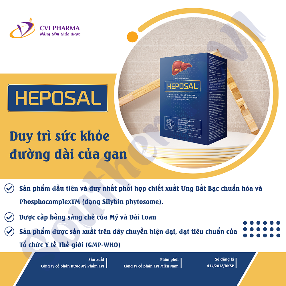 Heposal Hộp 30 Viên