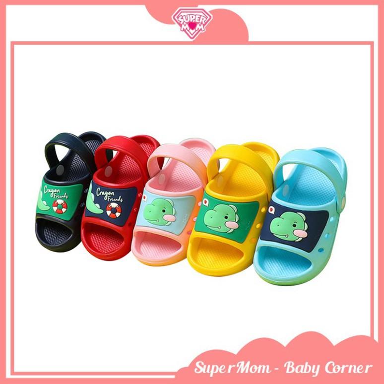 Dép sục hở mũi siêu nhẹ họa tiết hoạt hình dễ thương cho bé - Supermom &amp; Baby