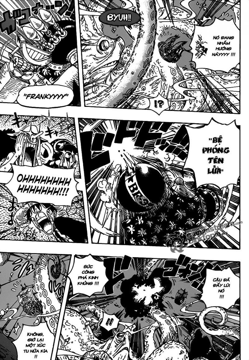 đảo hải tặc - one piece chapter 605 9