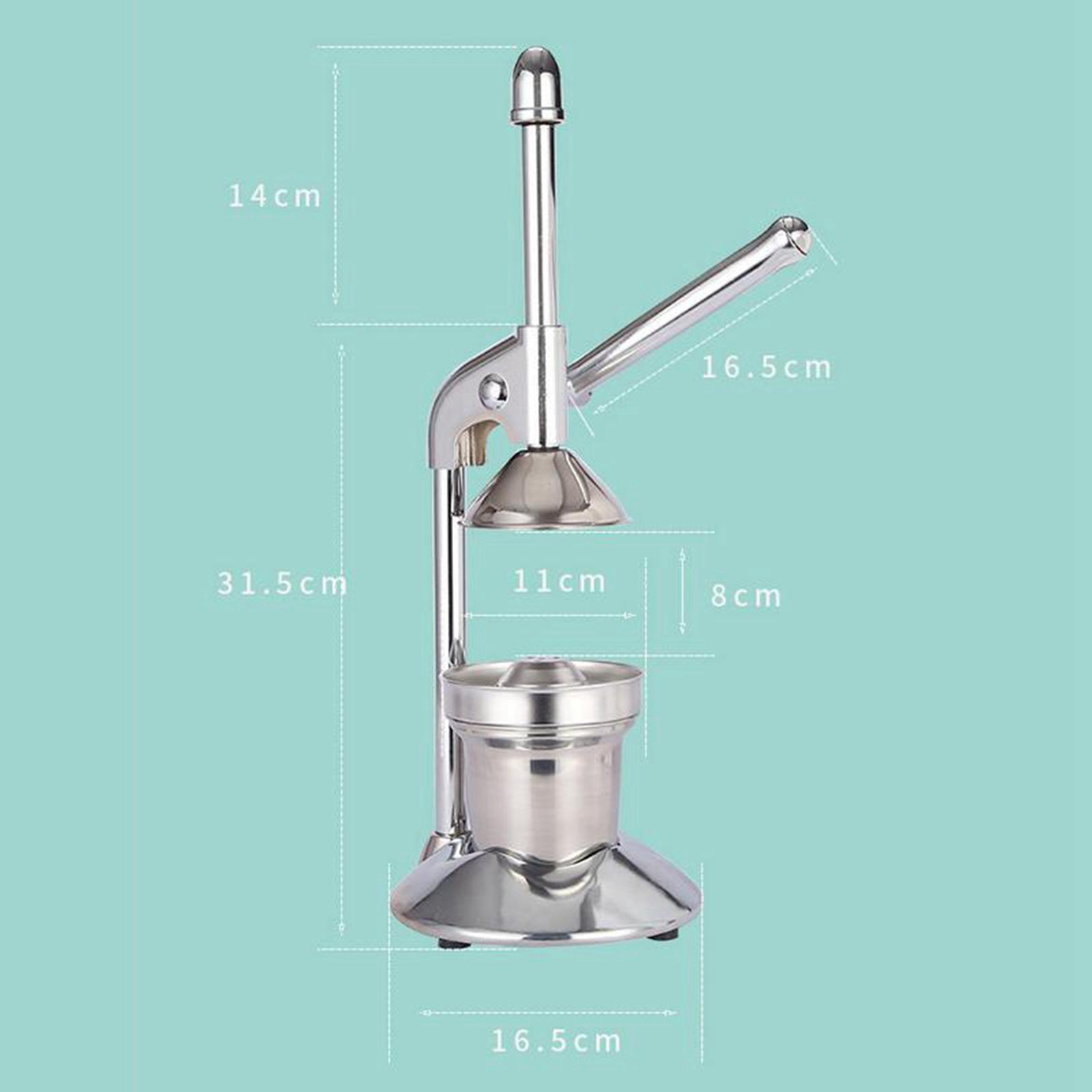 Hand Press Juicer Machine Heavy Duty Metal Juicer Press Manual Orange Juicer