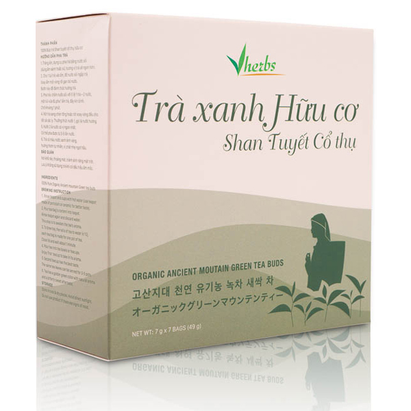 Trà Xanh Hữu Cơ  Shan Tuyết Cổ Thụ (búp)