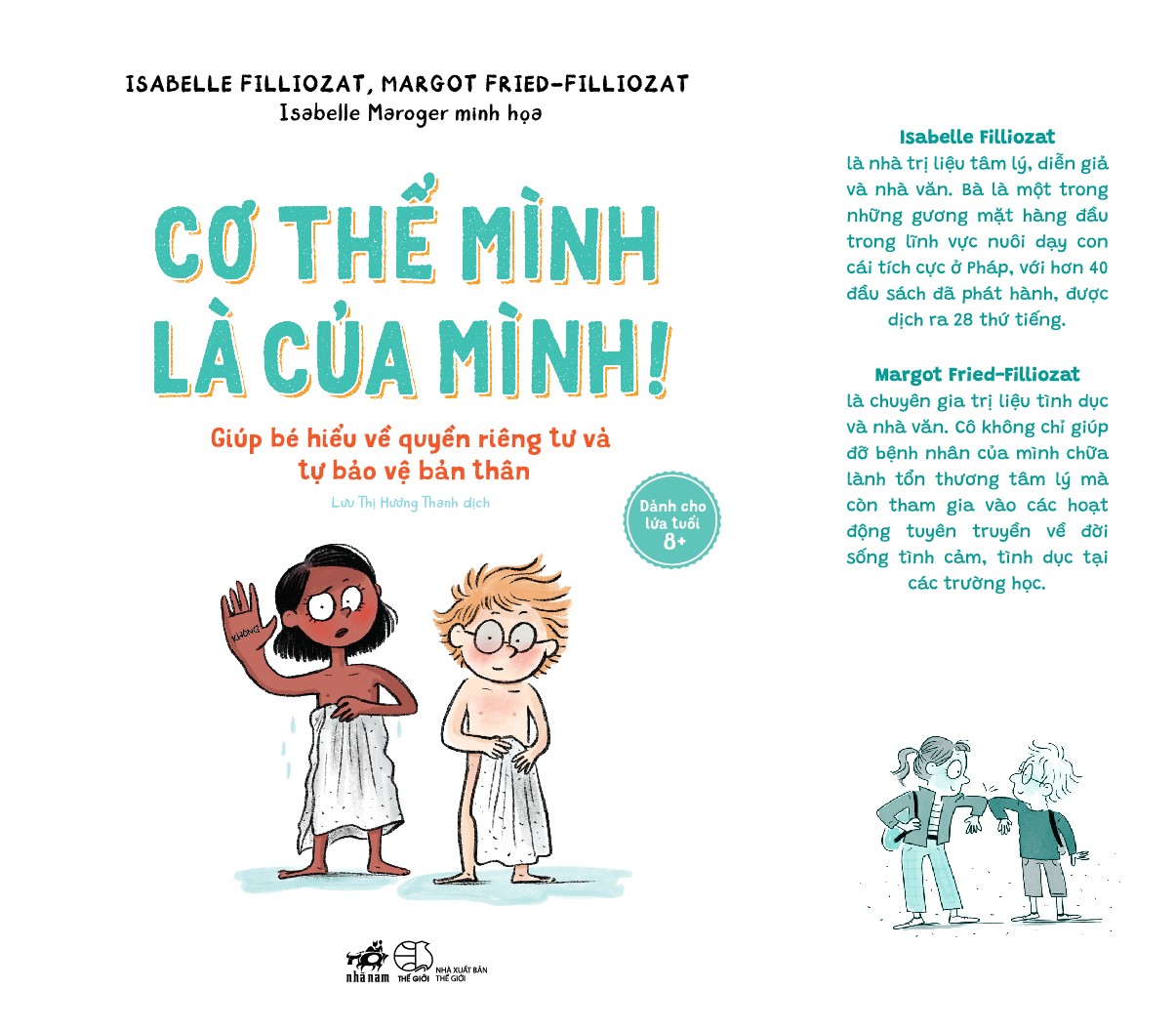 Sách - Cơ thể mình là của mình (Isabelle Filliozat) (Margot Fried-Filliozat) (Nhã Nam Official)