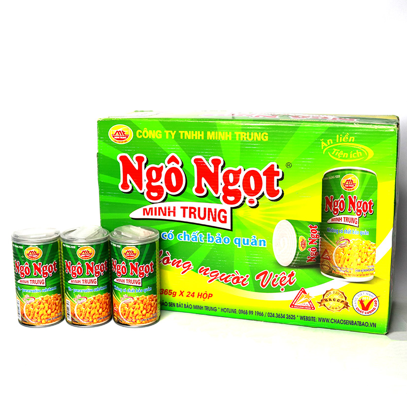 Ngô Ngọt Minh Trung lốc 3 lon - NGONGOT 3