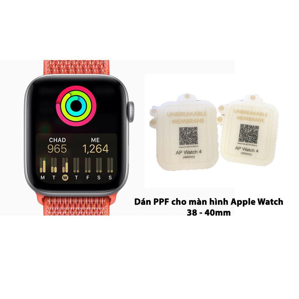 Miếng dán PPF chống trầy xước cho Apple Watch Series 1/2/3/4/5/6