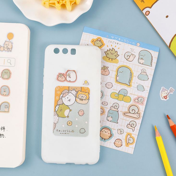 Sổ Tay Sticker Nhãn Dán Trang Trí Nhật Ký Kế Hoạch Kawaii Nhật Bản