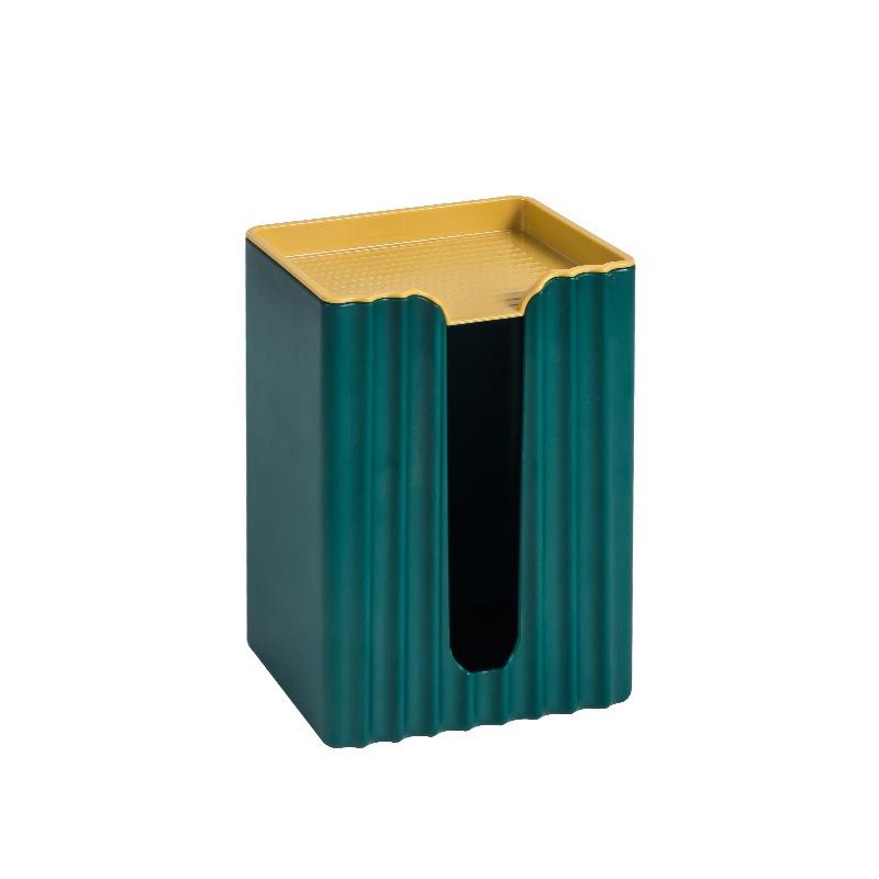 Hộp Đựng Khăn Giấy Gắn Tường Bằng Nhựa Không Cần Đục Lỗ Chống Bụi Màu Sắc Sáng Tạo