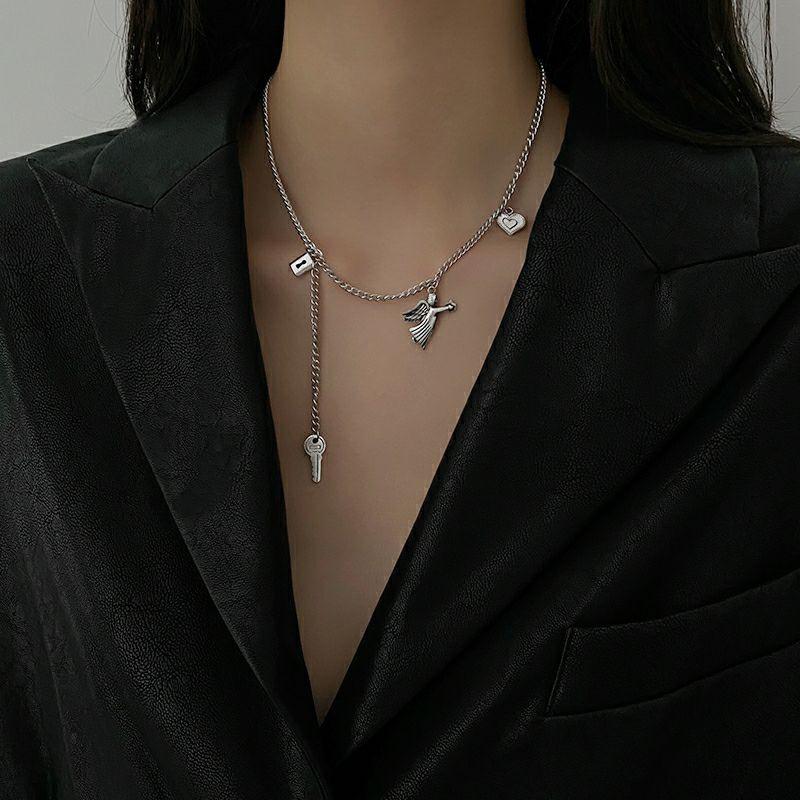Dây chuyền thiên thần ổ khóa