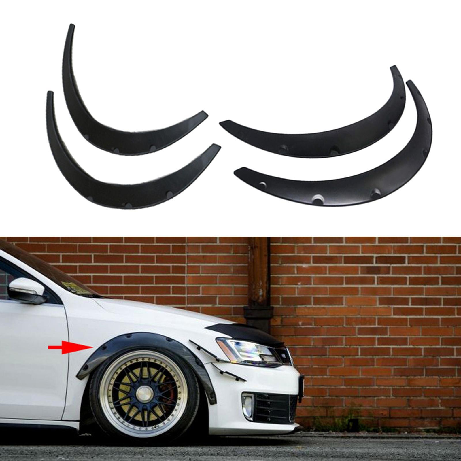 4 Pieces Car Wheel Arch Protector for Truck Car Durable