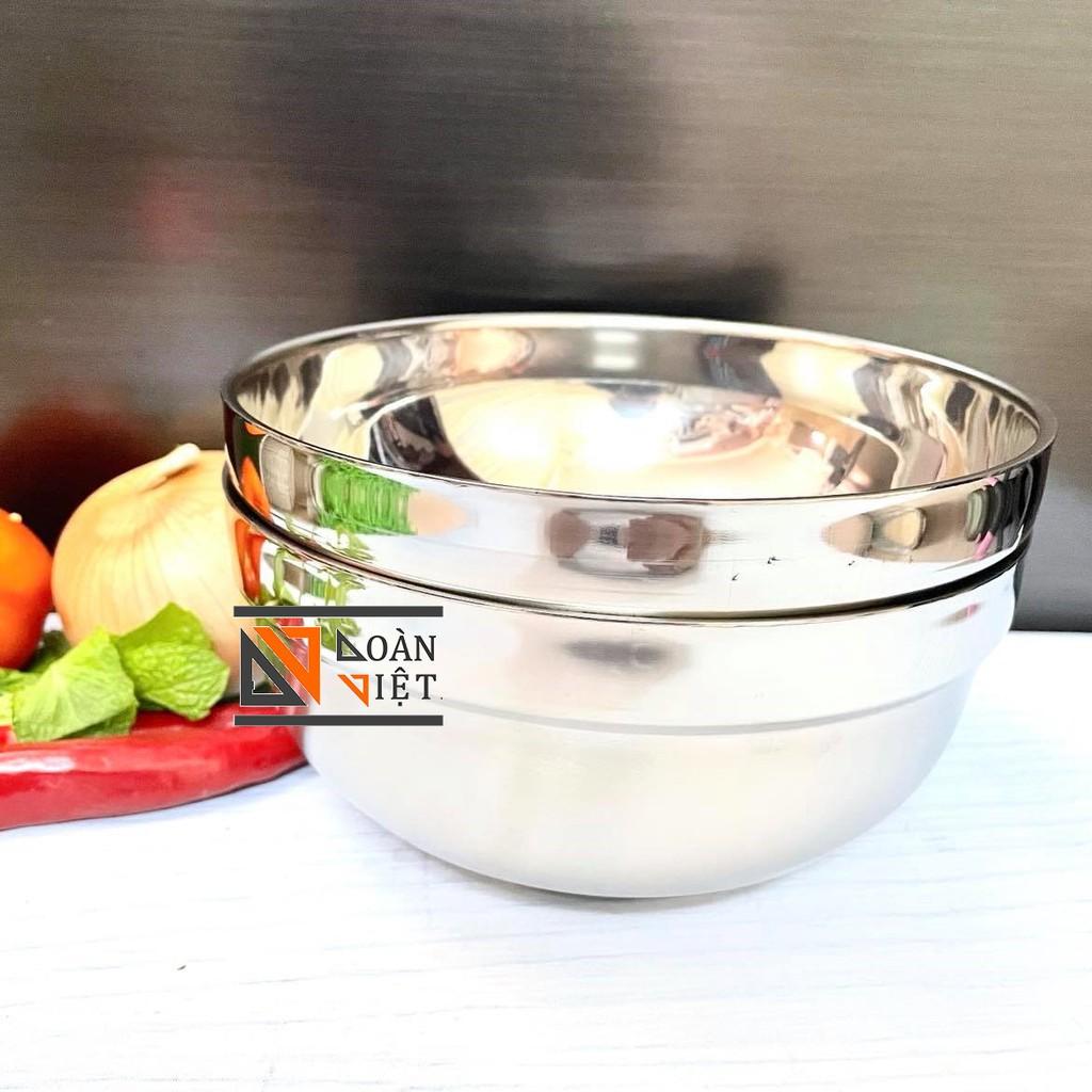 TÔ INOX 2 LỚP CÁCH NHIỆT CAO CẤP - Combo 2 TÔ