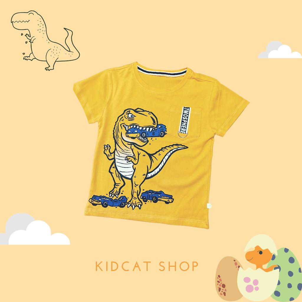 Áo thun bé trai cho bé 1-3 tuổi thoáng mát phong cách năng động Kidcat Shop