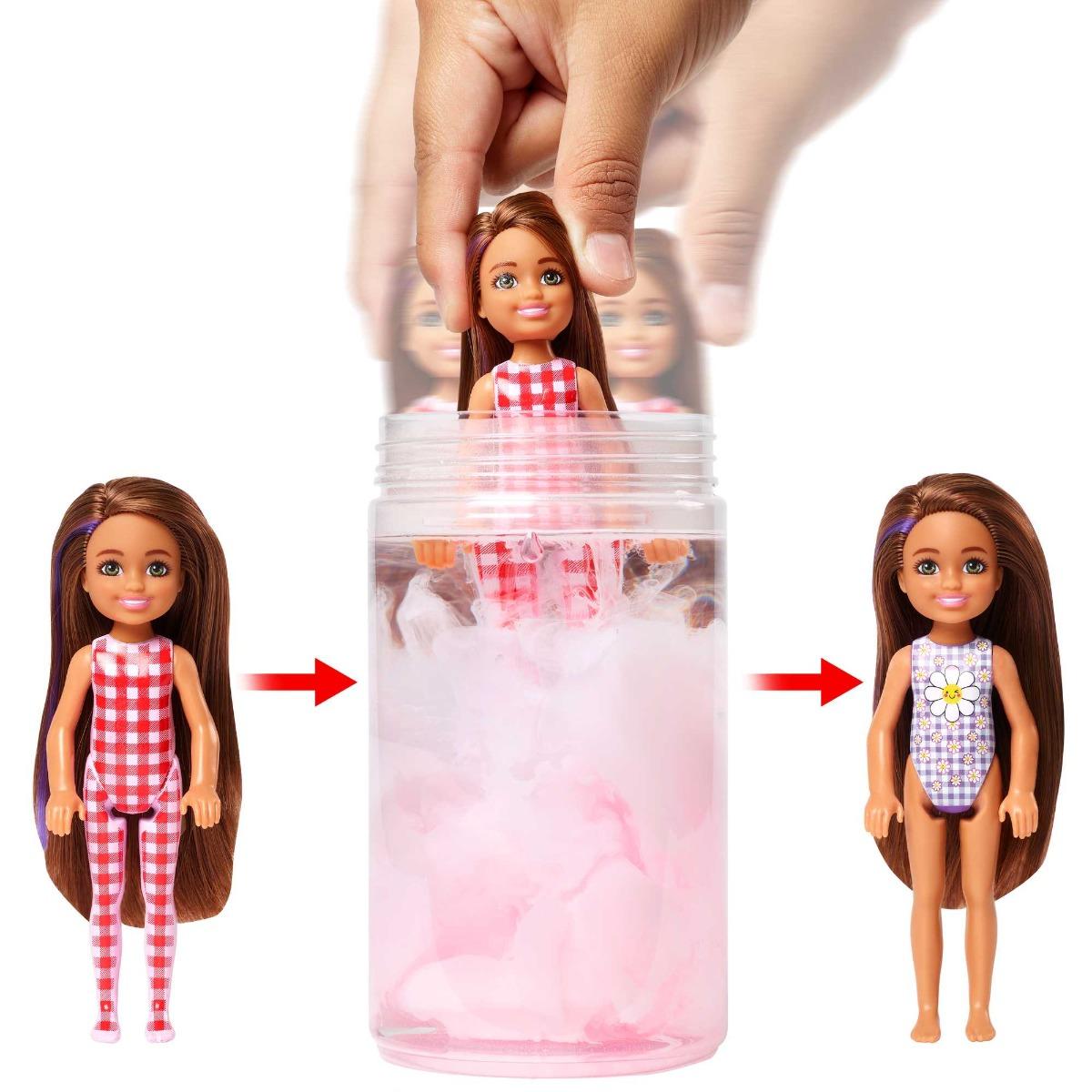 Đồ Chơi BARBIE Búp Bê Chelsea Đổi Màu- Phiên Bản Thời Trang Picnic HKT81