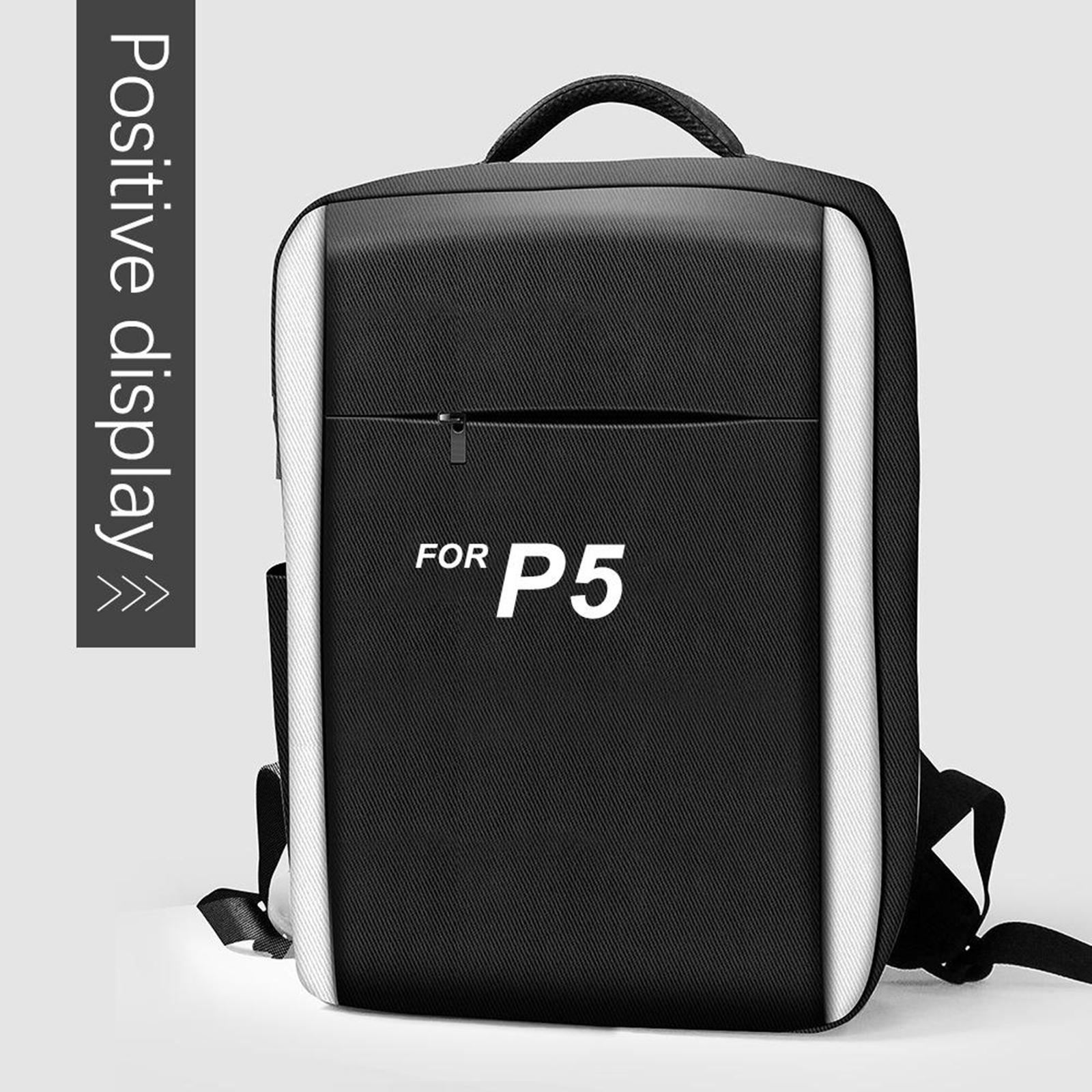 Travel Carrying Backpack Bag Shoulder Bag Case Box for PS5 Game Accessories