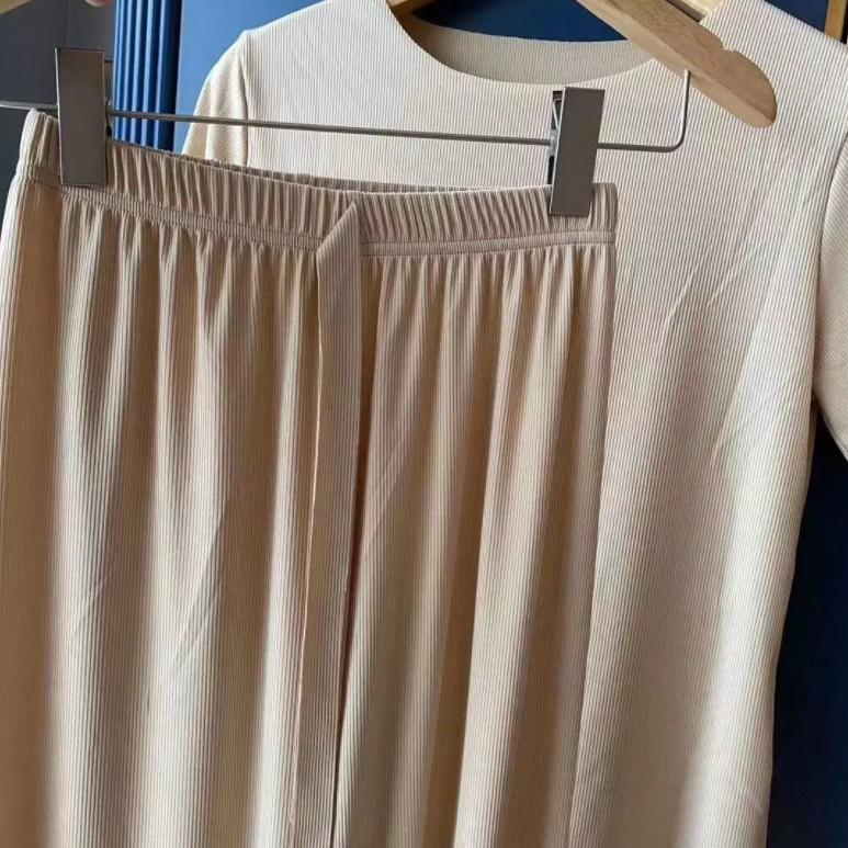 Đồ bộ mặc nhà chất thun dẻo gân tăm cao cấp