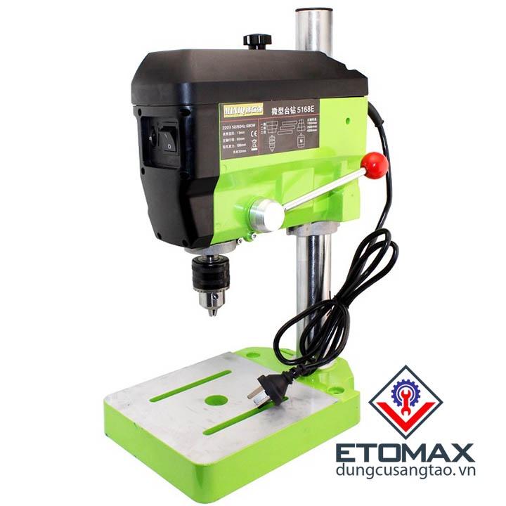 COMBO Máy Khoan Bàn MiniQ BG5168E 680W Kèm Bàn Trượt + Ê TÔ