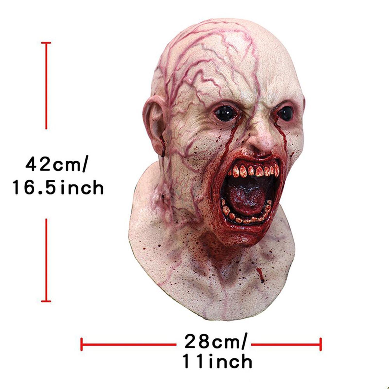 Halloween Mask Creepy Evil Adults Cosplay for Fancy Dress Costume Masquerade