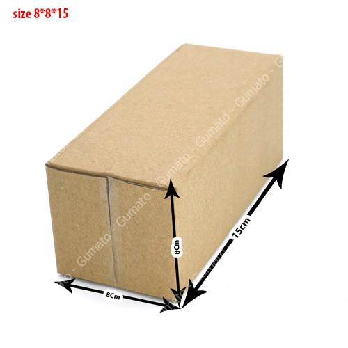 Hộp giấy P8 size 8x8x15 cm, thùng carton gói hàng Everest