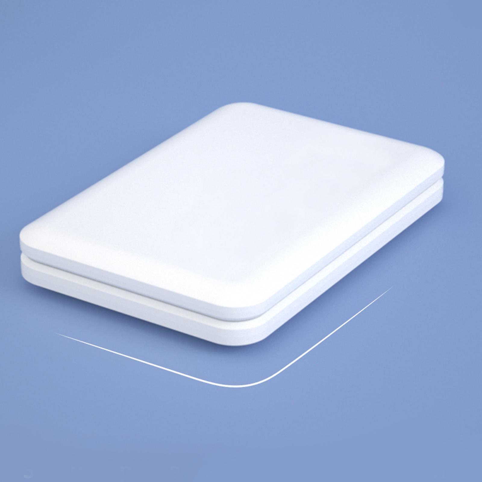 Alarm Clock with 15W Fast Wireless Charging Adjustable Brightness LCD Display for Bedroom