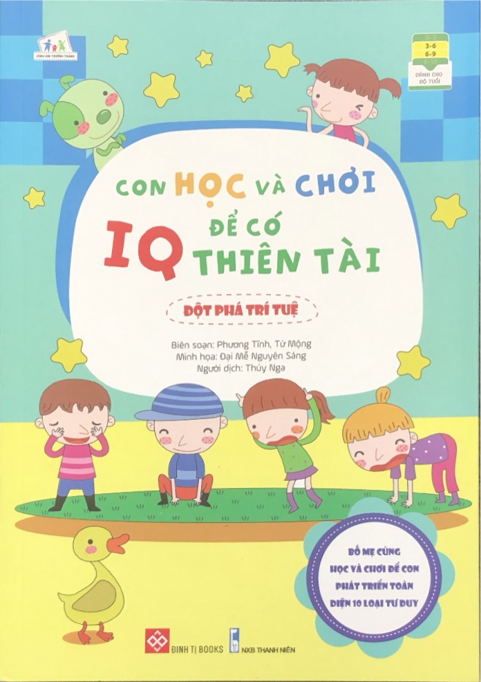 Con học và chơi để có IQ thiên tài