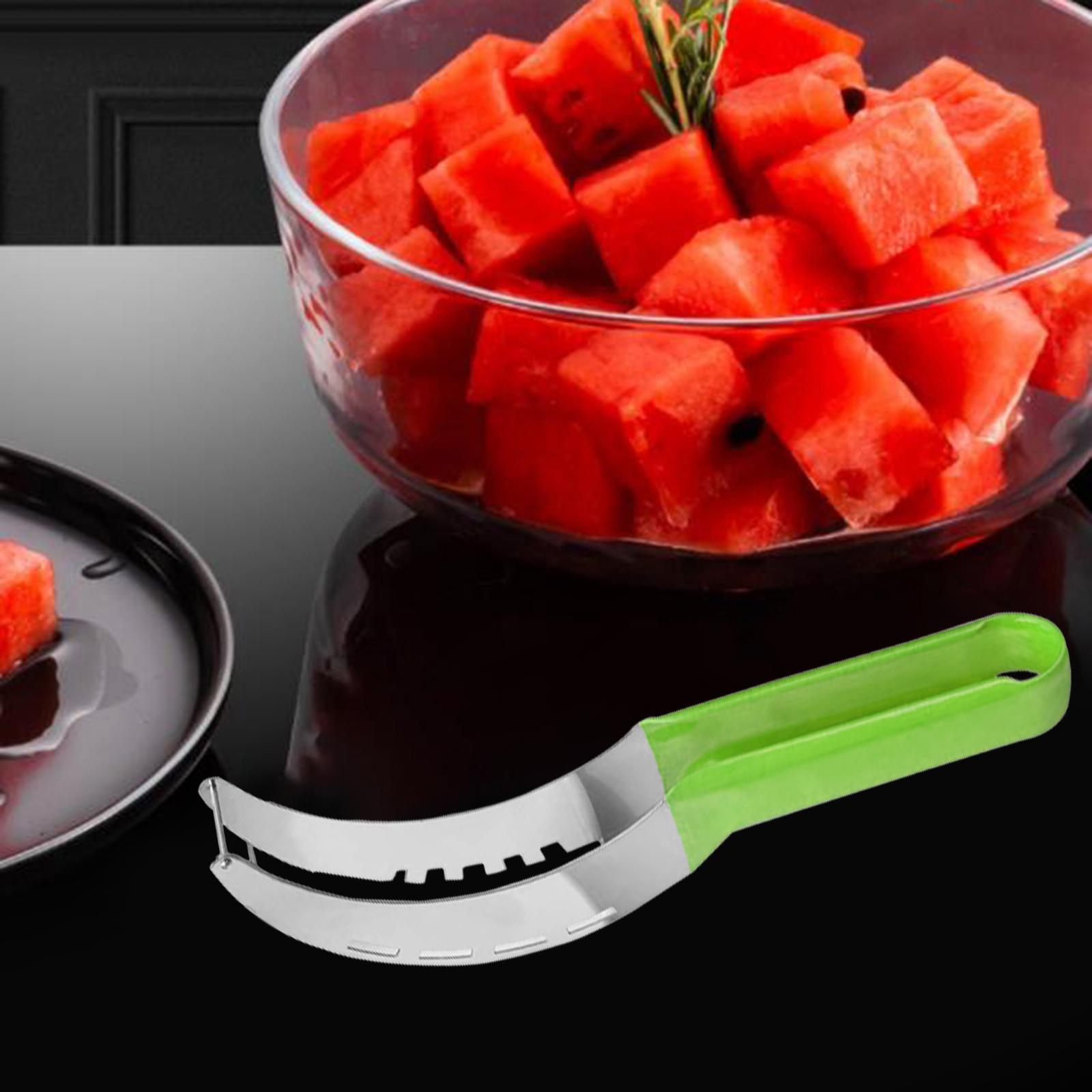 Watermelon Slicer Kitchen Gadgets Stainless Steel Portable Watermelon Cutter