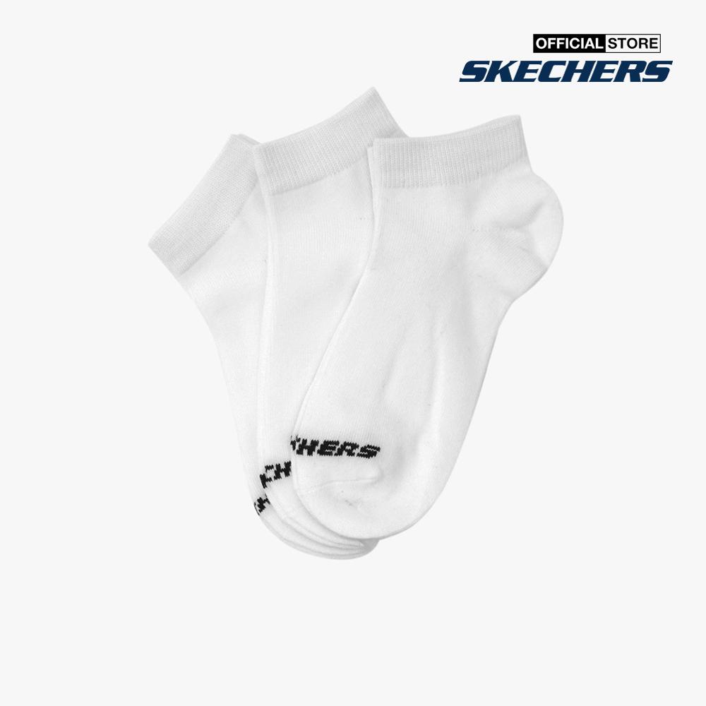 SKECHERS - Set 3 đôi vớ cổ thấp thời trang Non Terry Ankle S107839