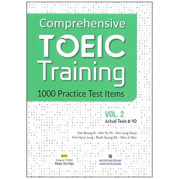 Sách Comprehensive Toeic Training 1000 Practice Test Items (Vol 2) - Kèm CD
