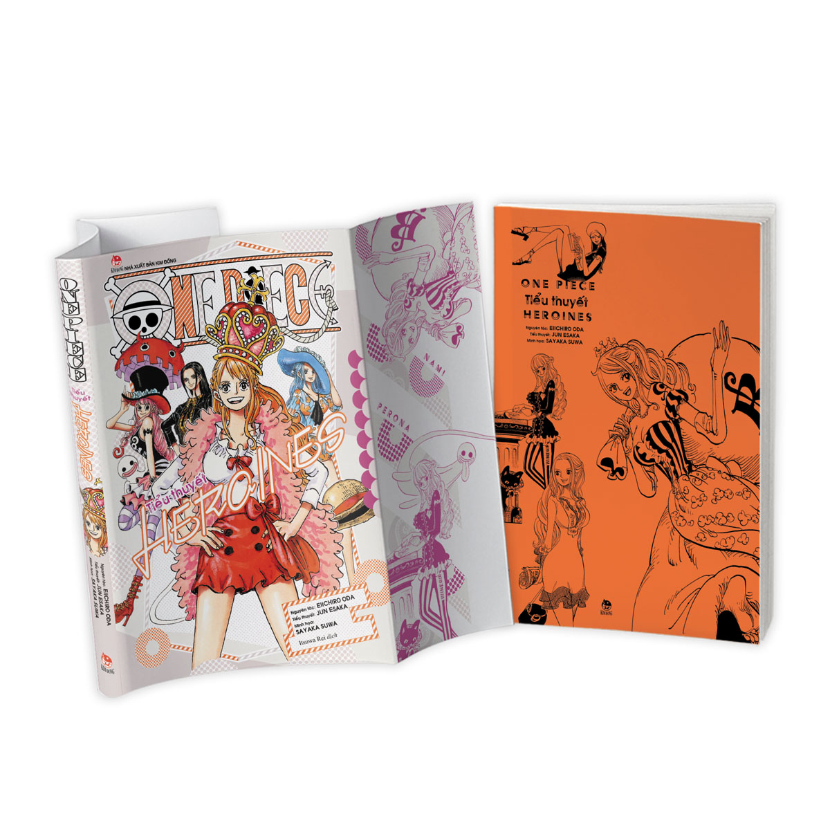 Tiểu Thuyết One Piece - HEROINES - Tặng Kèm Obi + Set Postcard