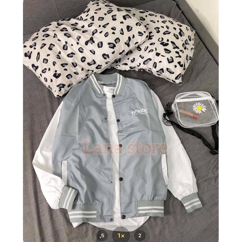 Áo Bomber Dù Bóng chày thêu BABE - Form chuẩn Unisex Nam Nữ Couple