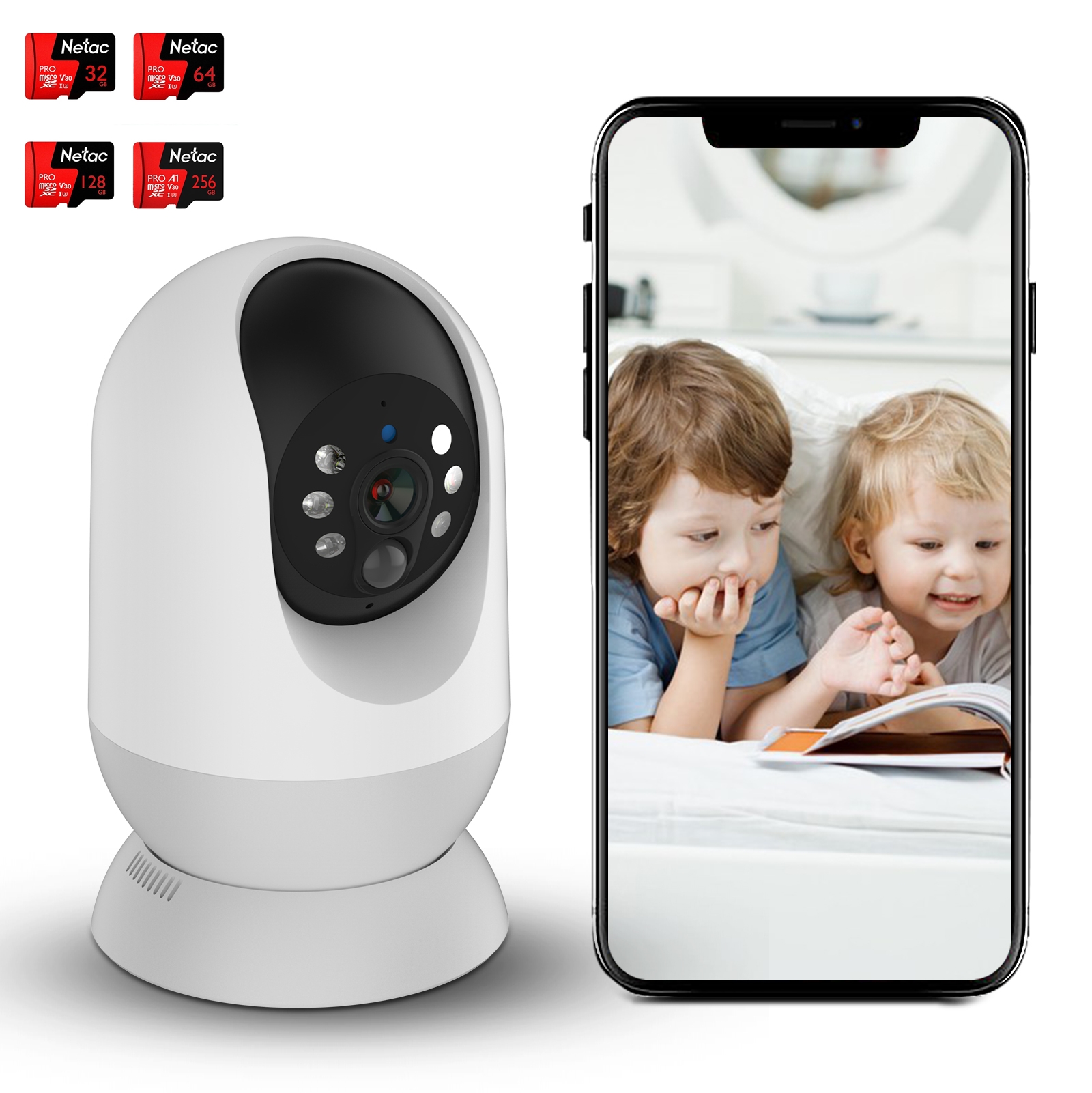Camera WiFi Không Dây Pin Trâu 6000mAh 60 Ngày Xoay 360 Độ ZOOM 5X Thông Minh Phân Giải QHD 2K Siêu Nét Góc Rộng 170 Độ