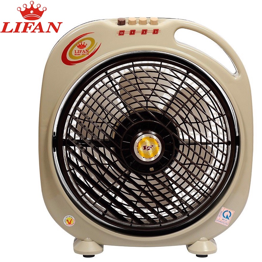 Quạt hộp 6 cánh 36W Lifan HV-138 - Giao màu ngẫu nhiên - Hàng chính hãng