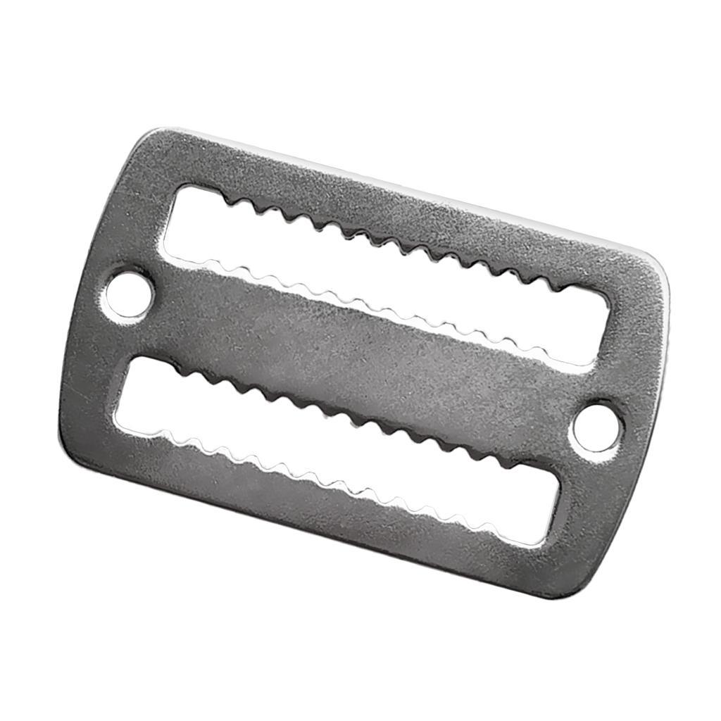 Stainless Steel Weight Belt Slide Standard - 2inch Scuba Diving Weight Stopper Keeper Retainer