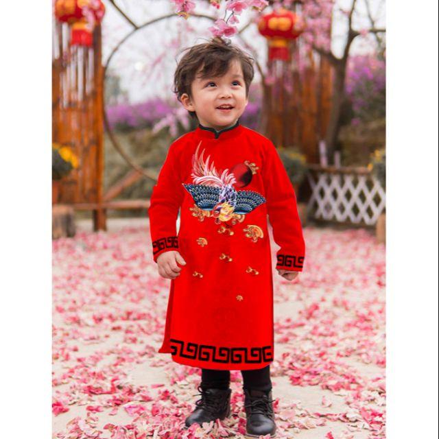 Áo dài bé trai