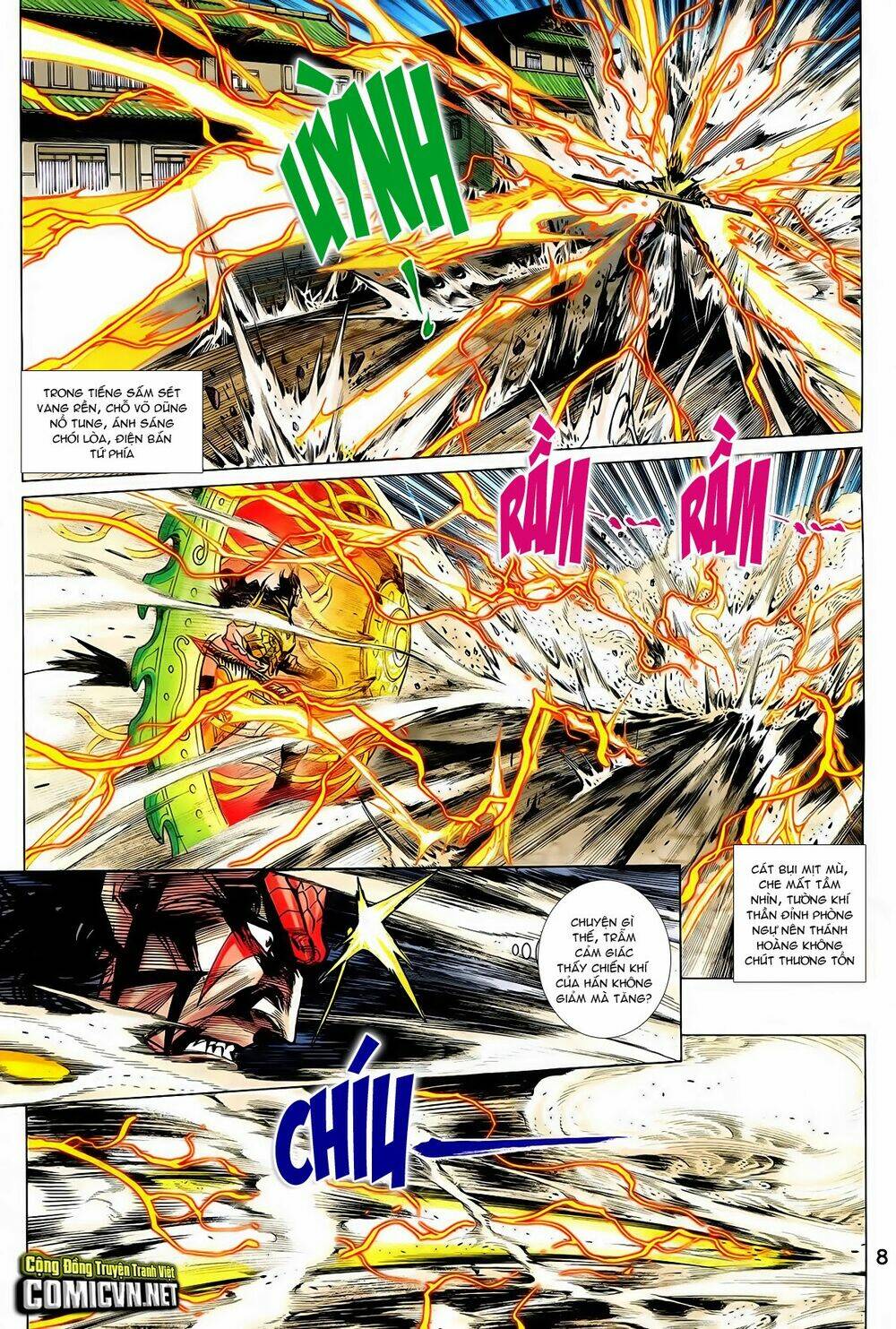 thần binh vấn thiên chapter 32 8