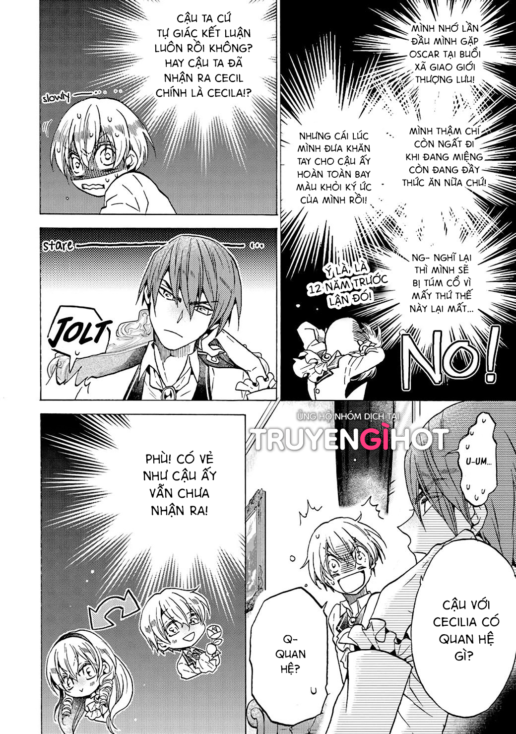 kẻ phản diện, cecilia silvie, không muốn chết, thế nên cô đã cải nam trang chapter 3.1 6