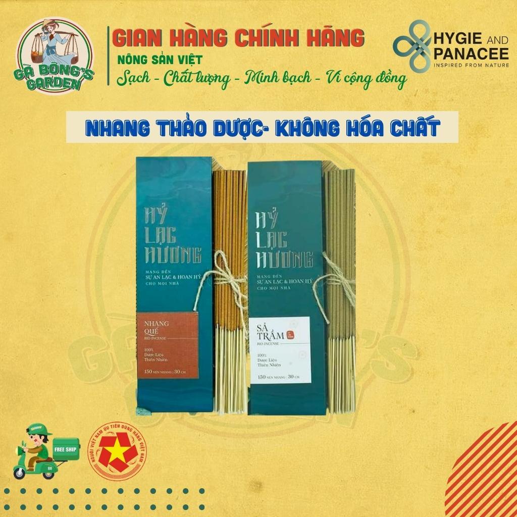 Hỷ Lạc Hương Nhang Thảo Dược Hygie Khử Khuẩn Thanh Sạch Ấm Cúng Khuynh Diệp Sả Trầm Quế