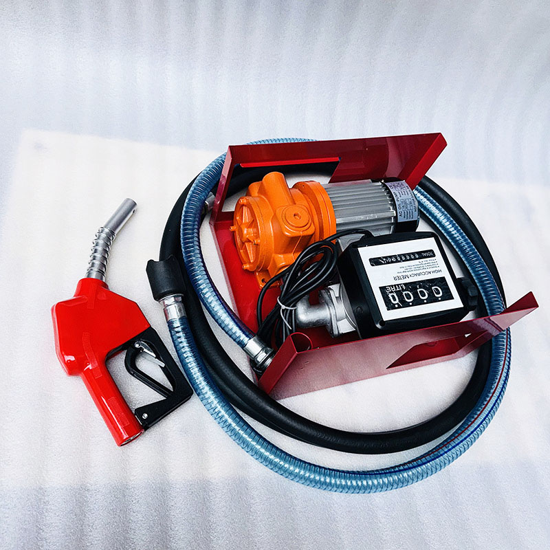 Máy Bơm Dầu Diesel ZYB-110 12V – 110L/phút, Có Đồng Hồ Đếm Lít, Bơm Nhanh &amp; Chính Xác
