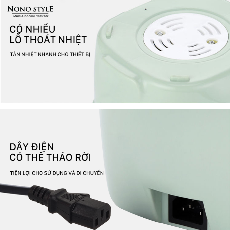 Nồi Điện Đa Năng Nonostyle (3L - 1000W) - Hàng Chính Hãng