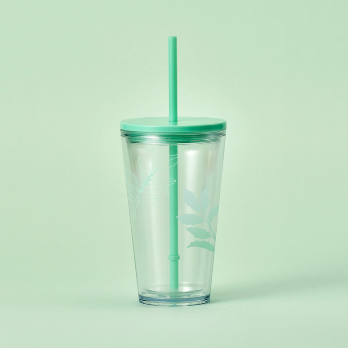 Ly Starbucks Cold Cup 16Oz (473ml) PL NEW GREEN STRANSPARENT