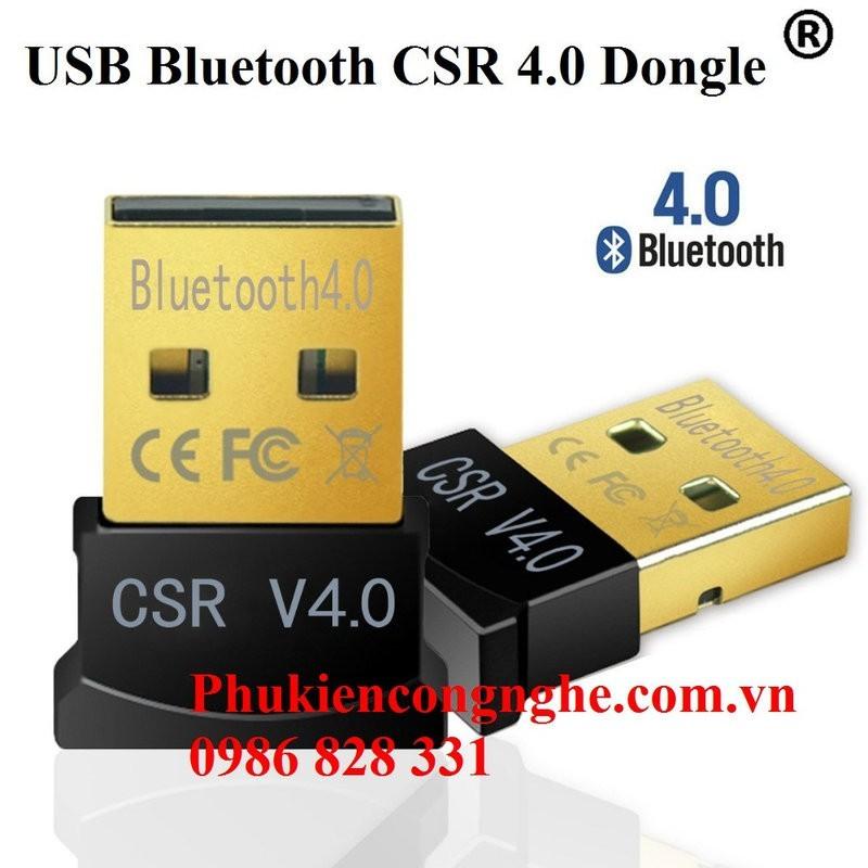USB Bluetooth CSR 4.0 Dongle cho Máy tính
