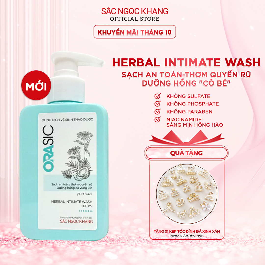 Dung dịch vệ sinh hằng ngày Orasic 200ml