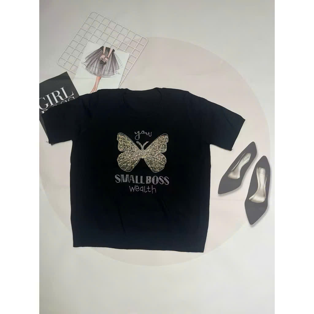 Áo len mongtoghi,áo len dệt kim nữ hàng thanh lý họa tiết dễ thương size 58-63,65kg