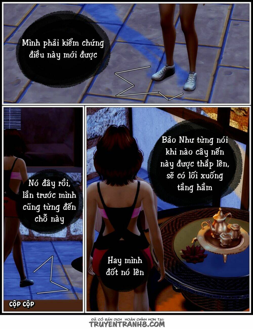 ngôi mộ dưới tầng hầm chapter 5 8