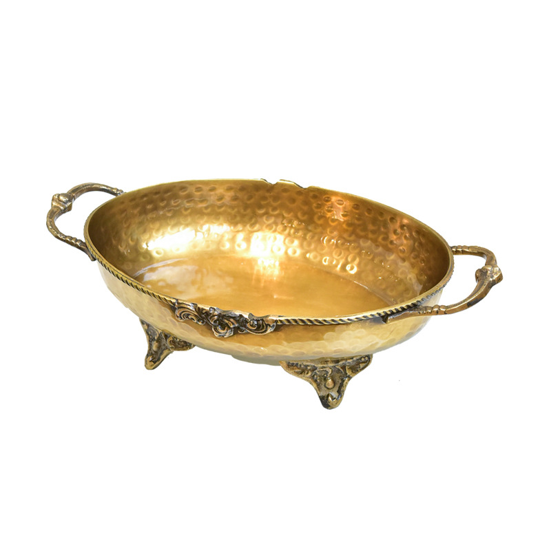 Đĩa quả thuần đồng phong cách tân cổ điển CB38-DQ4