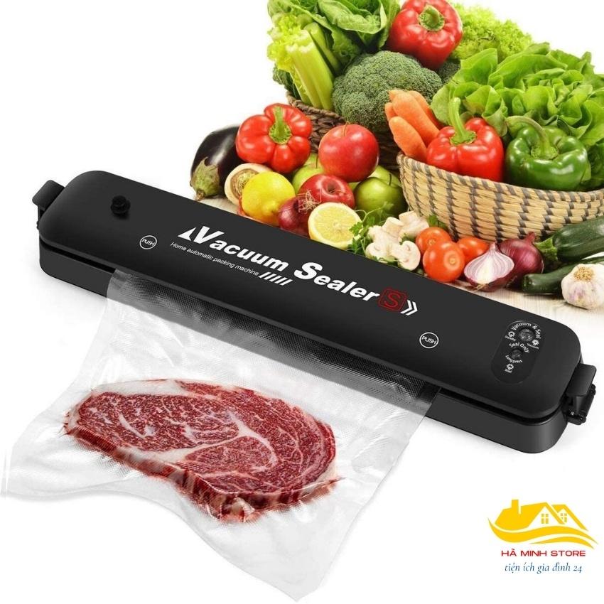 Máy Hút Chân Không Thực Phẩm, Kèm Hàn Miệng Túi Vacuum Sealer, Máy Hút Chân Không Gia Đình, Hút Chân Không