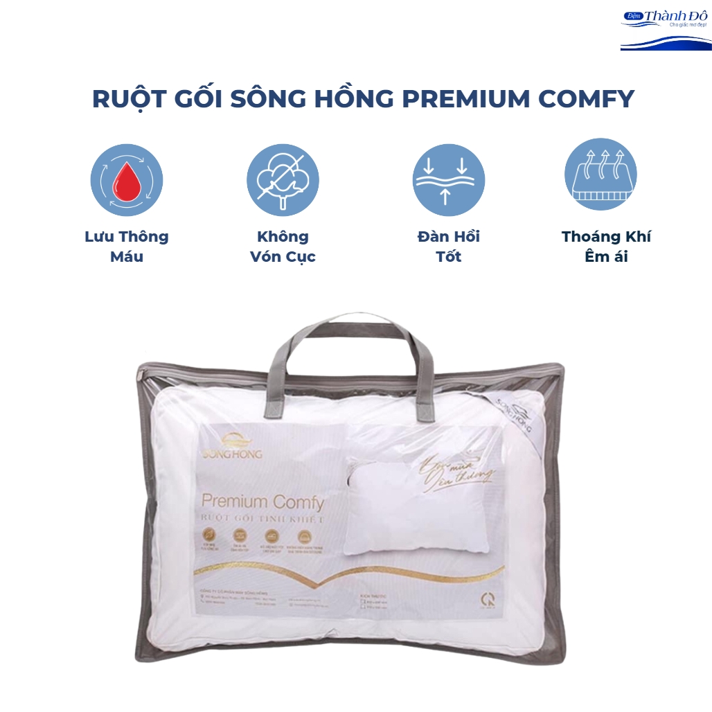 Ruột gối sông hồng cao cấp premium comfy