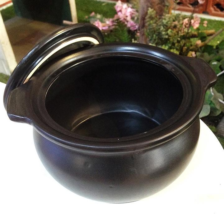 Nồi đất bếp từ 2 lít NodaCook chịu nhiệt kho cá nấu cháo cho bé đa năng sử dụng
