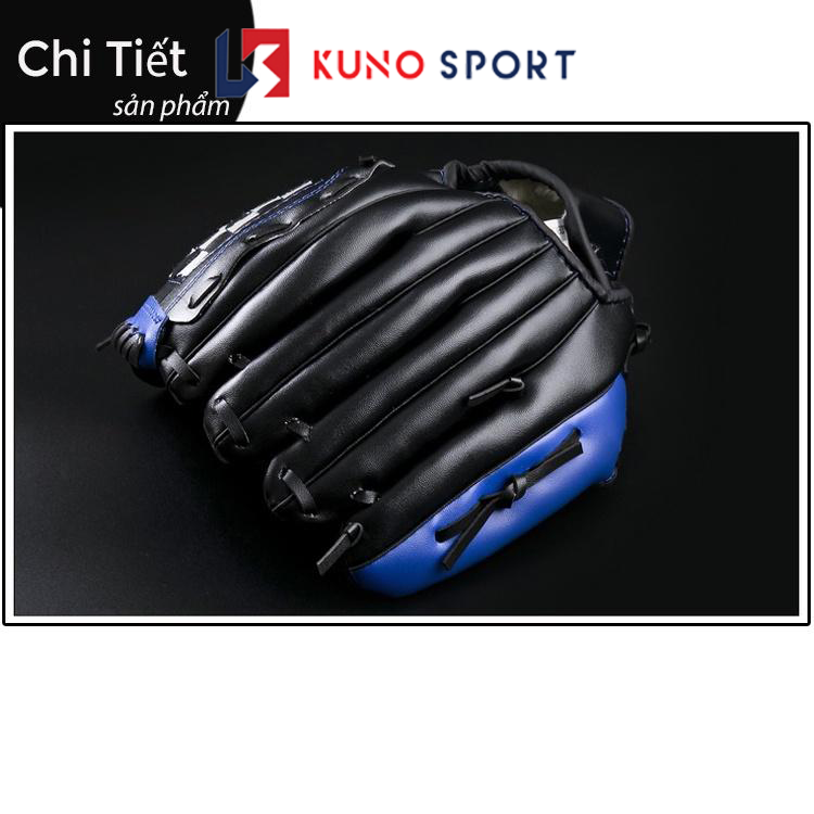 Găng tay bóng chày da pu  KUNOSPORT size tay 10,5/11,5/12,5inch găng tay chơi bóng chày cao cấp