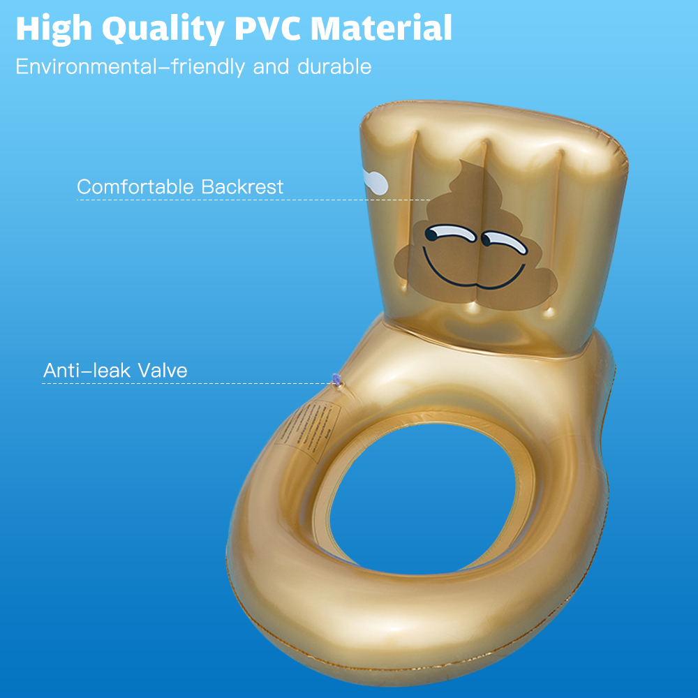 Phao vòng tròn bơm hơi di động cho bé có tựa lưng và phụ kiện dễ thương