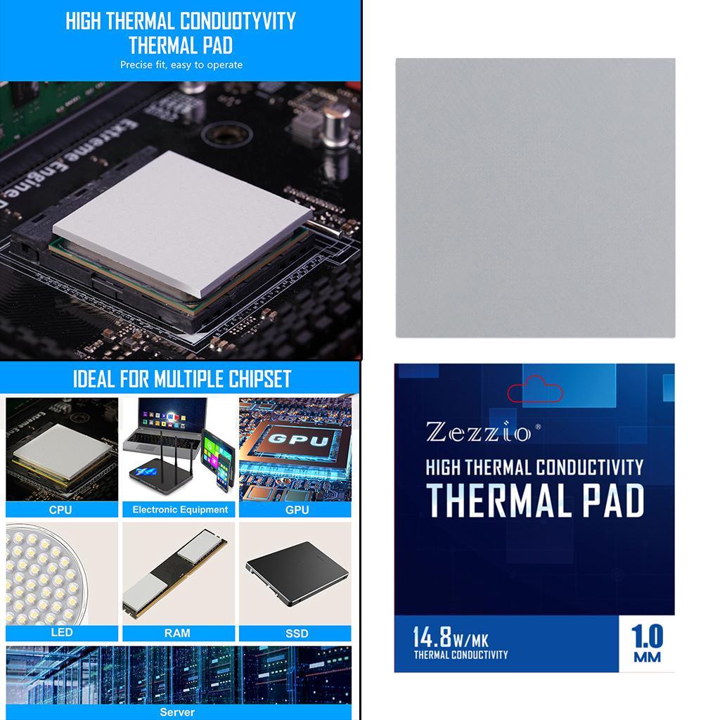 Thermal Pad 120x120mm for CPU Coolers Heat Dissipation  120x120x1.0mm